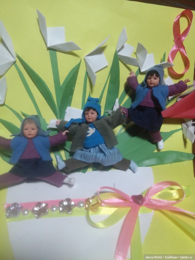 Поздравляем с 8 марта — Куклы Минимир (Minimir): Пупсы 7 и 11 см (фото 3)