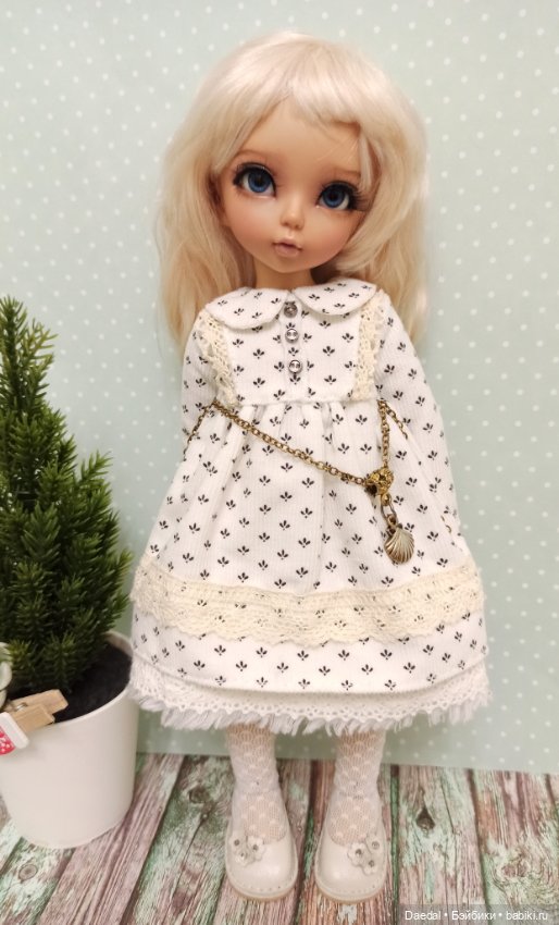 Осваиваем воротник — Одежда и обувь для кукол своими руками: фото (фото 4)
