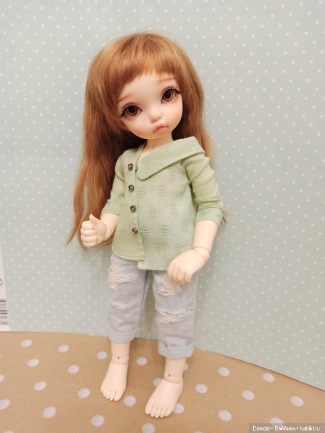 Осваиваем воротник — Одежда и обувь для кукол своими руками: фото (фото 8)