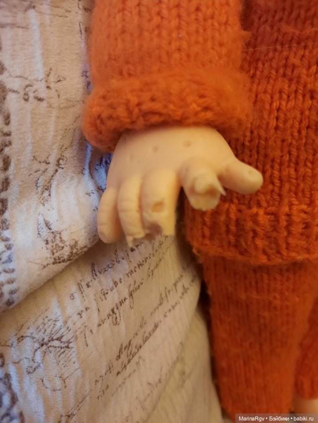 Помогите спасти девчушку — Ремонт кукол СССР и ГДР (немок): чернота (фото 4)