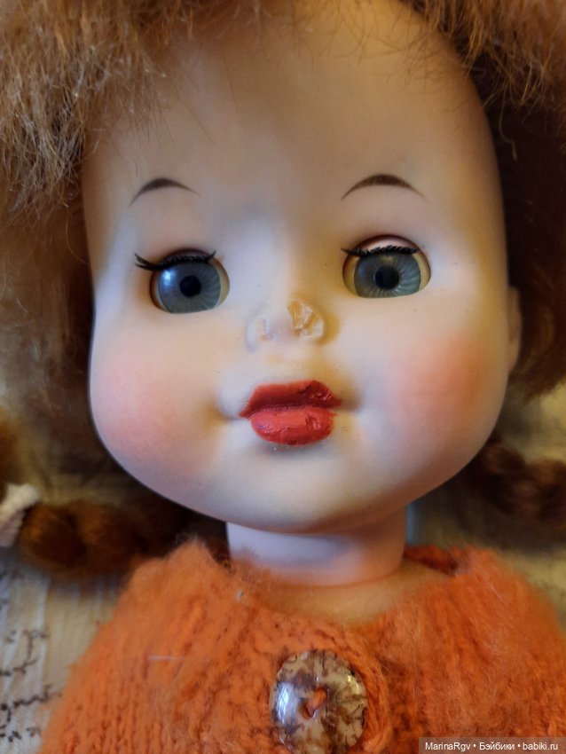 Помогите спасти девчушку — Ремонт кукол СССР и ГДР (немок): чернота (фото 3)
