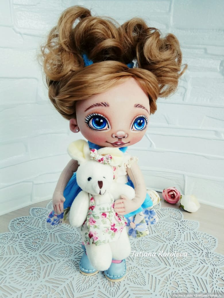 С днём весны и красоты — Авторские текстильные куклы: Вальдорфские (фото 4)
