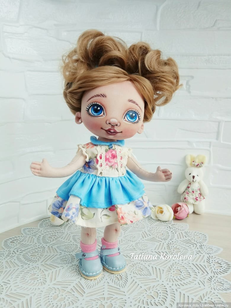 С днём весны и красоты — Авторские текстильные куклы: Вальдорфские (фото 5)