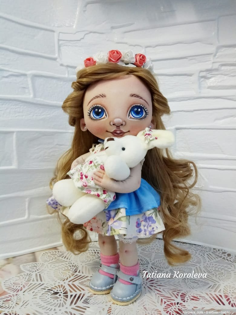 С днём весны и красоты — Авторские текстильные куклы: Вальдорфские (фото 2)