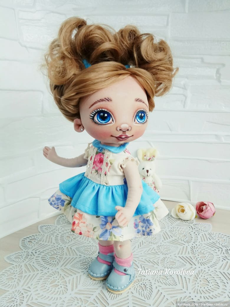 С днём весны и красоты — Авторские текстильные куклы: Вальдорфские (фото 6)
