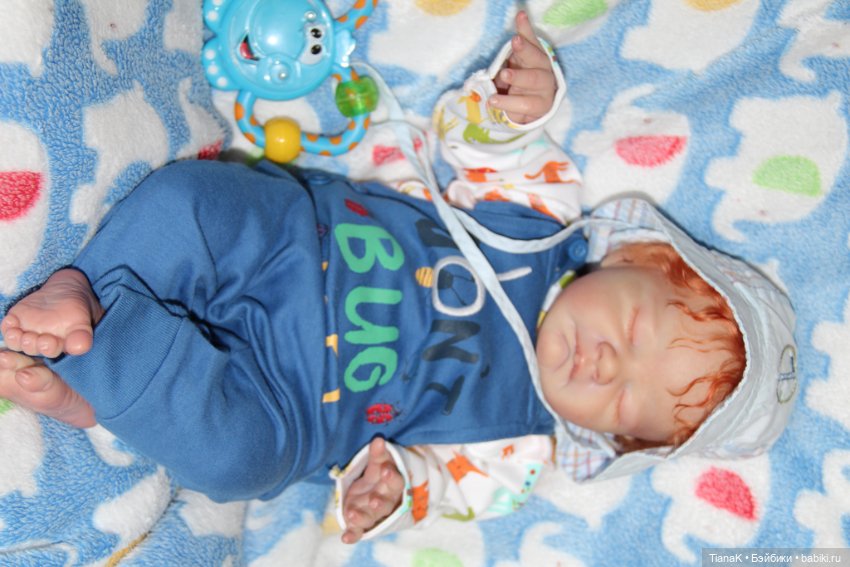 Кукла реборн August — Куклы Реборн (Reborn): работы мастеров (фото 4)