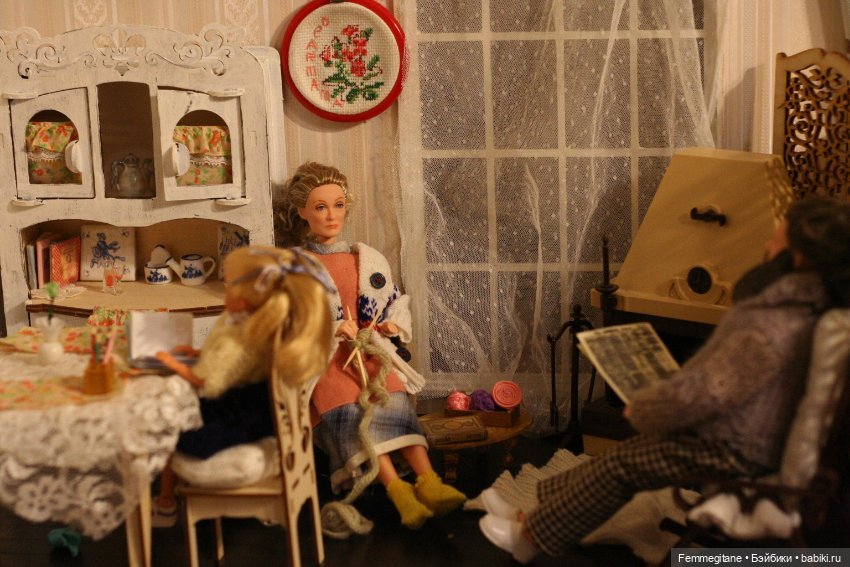 В гостях у бабушки — Куклы Barbie (Барби): Looks (фото 4)