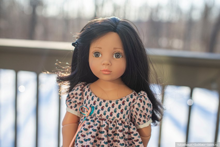 Дуновение весны. Платья на девочек Готц. (Плюс простенькая выкройка)