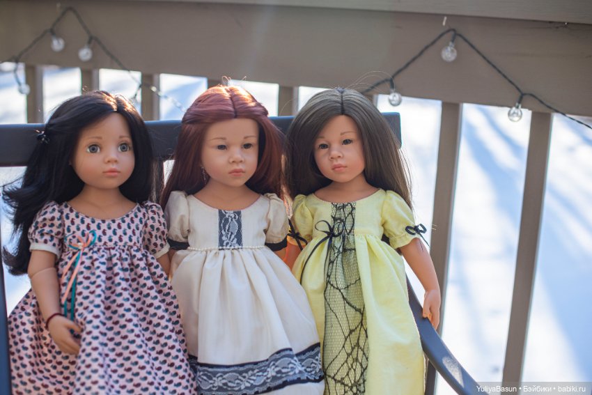 Дуновение весны. Платья на девочек Готц. (Плюс простенькая выкройка) (фото 7)