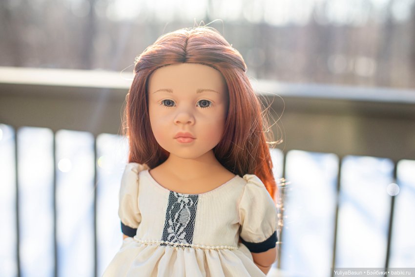 Дуновение весны. Платья на девочек Готц. (Плюс простенькая выкройка)