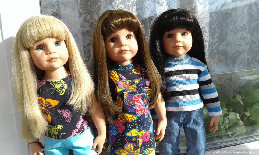 Моя новая куколка Ханна — Куклы Gotz (Готц): Ханна (фото 7)