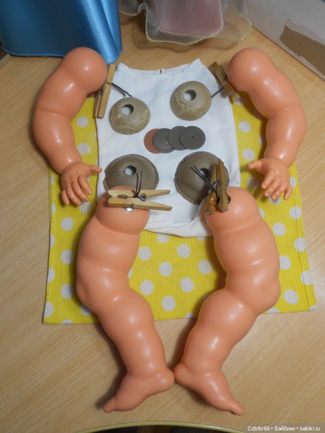 Реставрация кукол Kämmer & Reinhardt и Sonneberger Porzellanfabrik