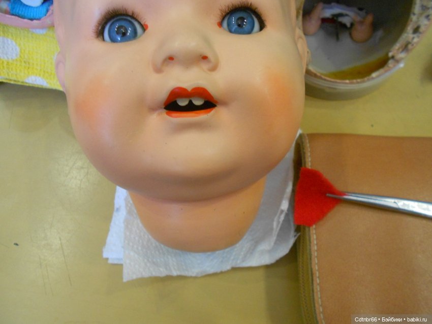 Реставрация кукол Kämmer & Reinhardt и Sonneberger Porzellanfabrik