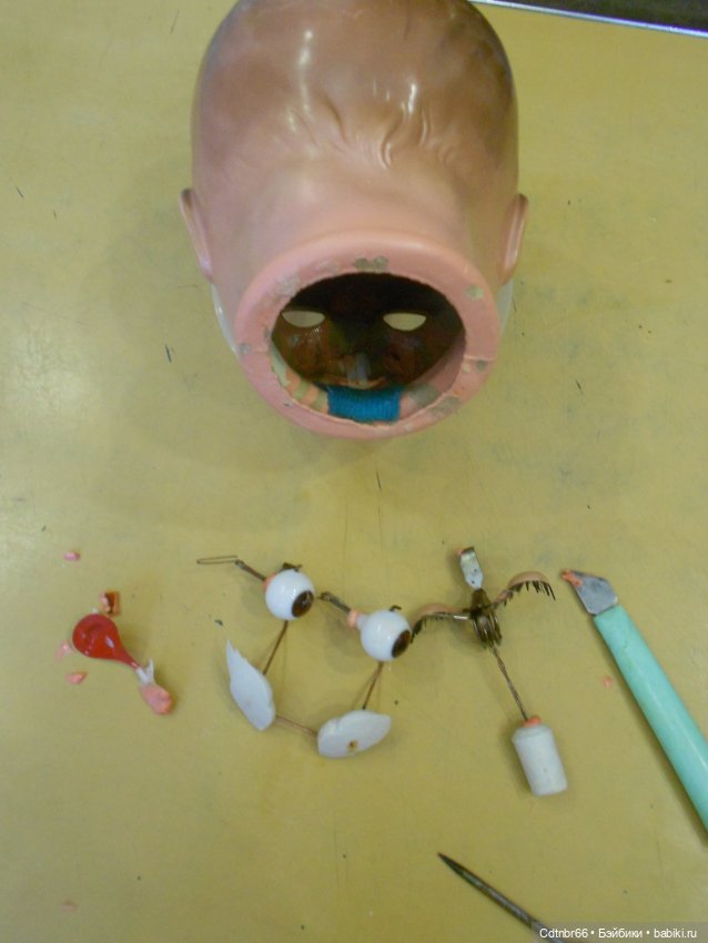 Реставрация кукол Kämmer & Reinhardt и Sonneberger Porzellanfabrik (фото 4)