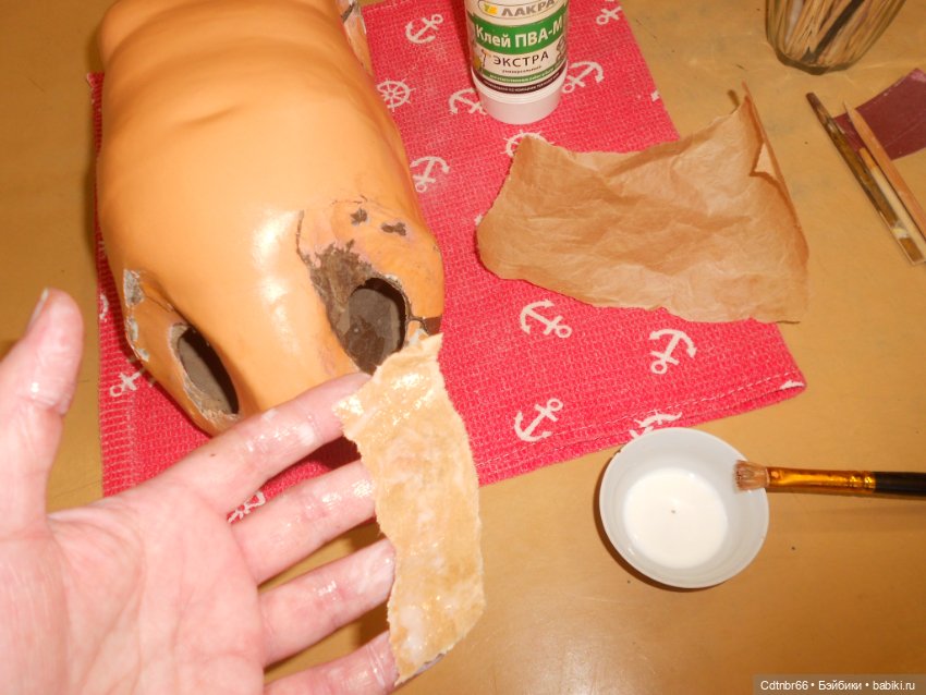 Реставрация кукол Kämmer & Reinhardt и Sonneberger Porzellanfabrik