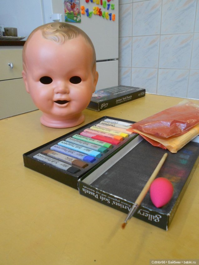 Реставрация кукол Kämmer & Reinhardt и Sonneberger Porzellanfabrik (фото 8)