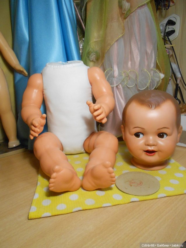 Реставрация кукол Kämmer & Reinhardt и Sonneberger Porzellanfabrik