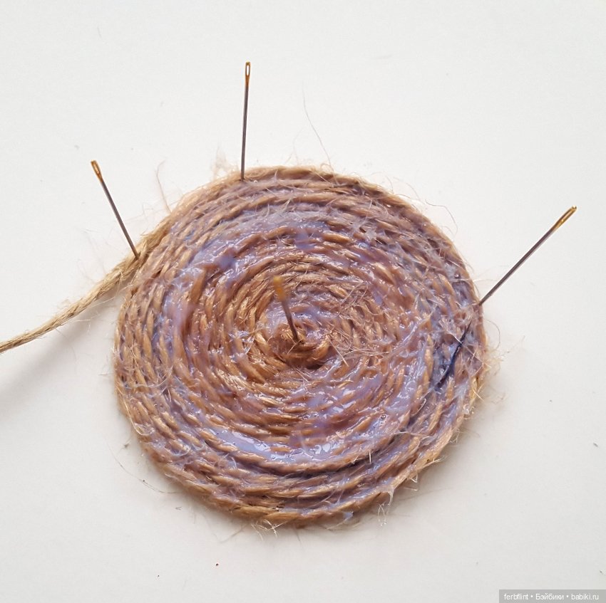 Подставка под тарелку — Кукольная миниатюра своими руками: еда (фото 3)