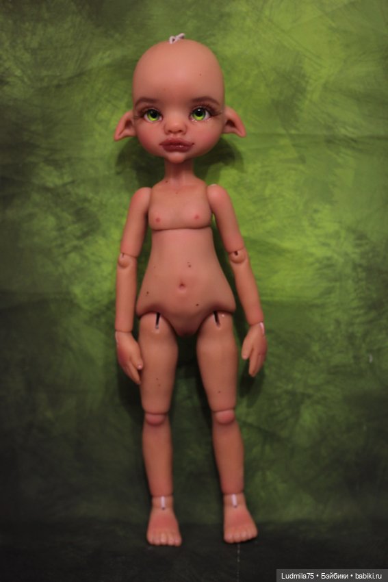 Я ее слепила...2 — Лепка авторских кукол: полимерная глина (фото 7)