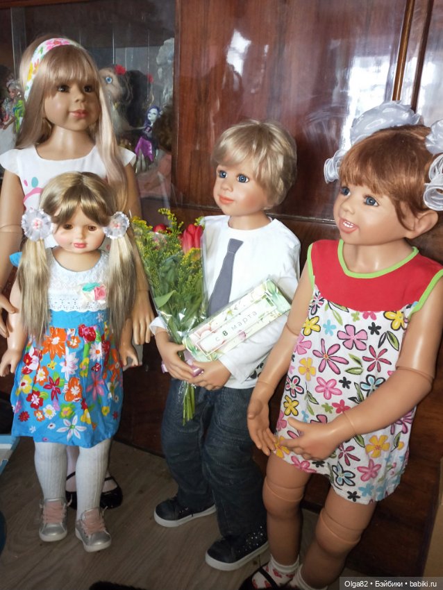 Вот так прошло 8-е марта — Куклы Monika Levenig и Monika Peter (фото 5)