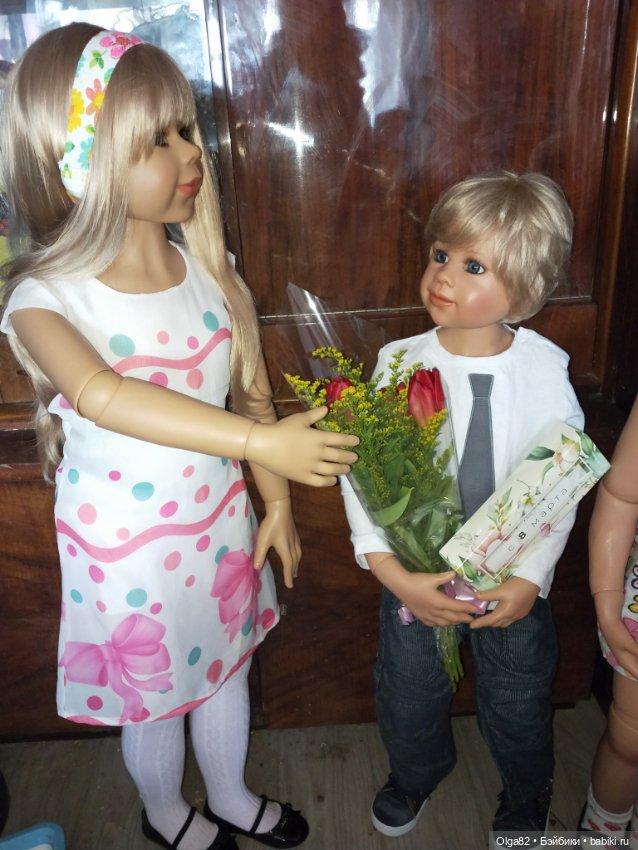 Вот так прошло 8-е марта — Куклы Monika Levenig и Monika Peter (фото 4)