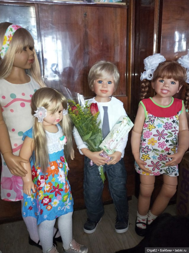 Вот так прошло 8-е марта — Куклы Monika Levenig и Monika Peter (фото 3)