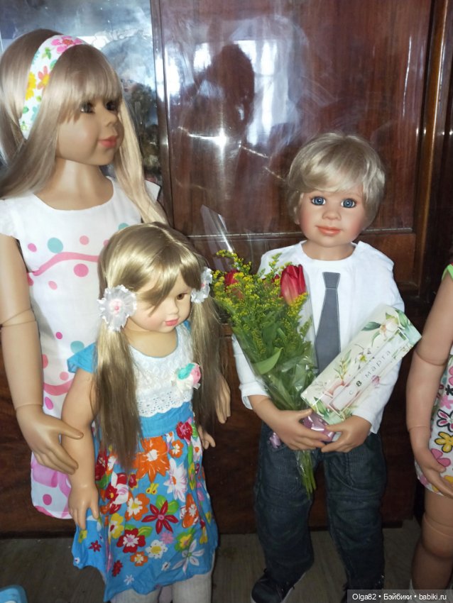 Вот так прошло 8-е марта — Куклы Monika Levenig и Monika Peter (фото 2)