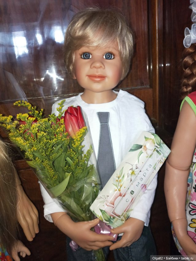 Вот так прошло 8-е марта — Куклы Monika Levenig и Monika Peter