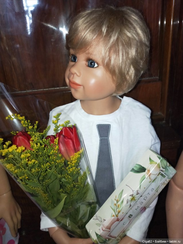 Вот так прошло 8-е марта — Куклы Monika Levenig и Monika Peter (фото 6)