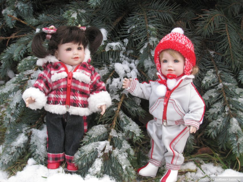 Мари и Эрика на прогулке в весенний день (фото 2)