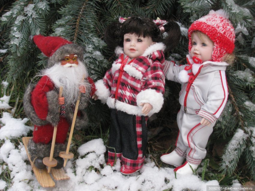 Мари и Эрика на прогулке в весенний день (фото 5)