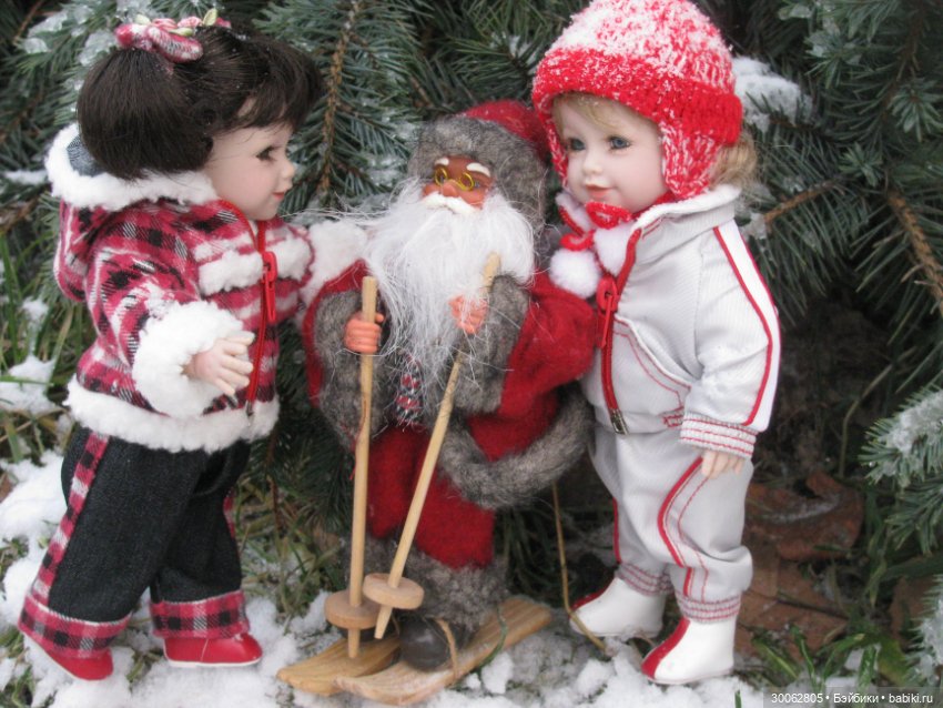 Мари и Эрика на прогулке в весенний день (фото 6)