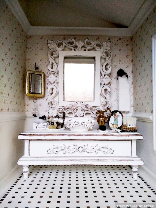 Ванная комната — Домики для кукол (фото 5)