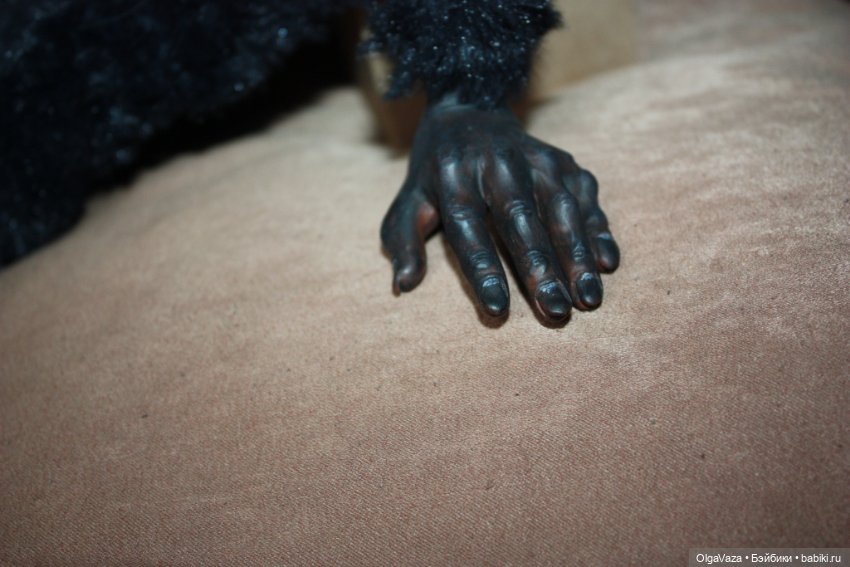 Чëрт-мечтатель — Игрушки в смешанной технике (мех и глина): Арт (фото 10)