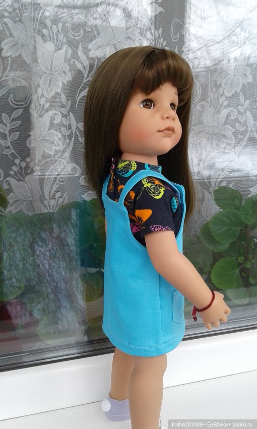 Бирюзовый сарафан для Ханны (фото 5)