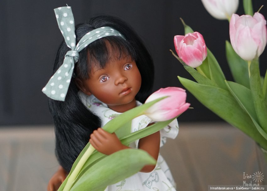 Настроение - март — Куклы Petitcollin (Петитколлин) и Sylvia Natterer: Minouche (фото 8)