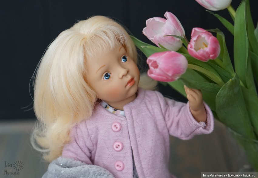 Настроение - март — Куклы Petitcollin (Петитколлин) и Sylvia Natterer: Minouche (фото 3)