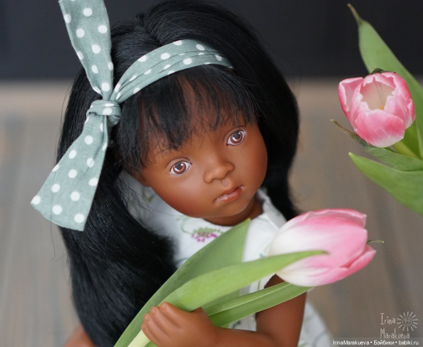 Настроение - март — Куклы Petitcollin (Петитколлин) и Sylvia Natterer: Minouche (фото 6)