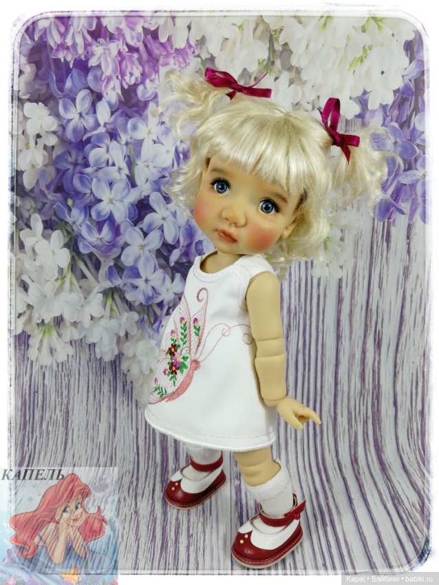 Продолжаем... Одеваем новых куколок Meadow Dolls