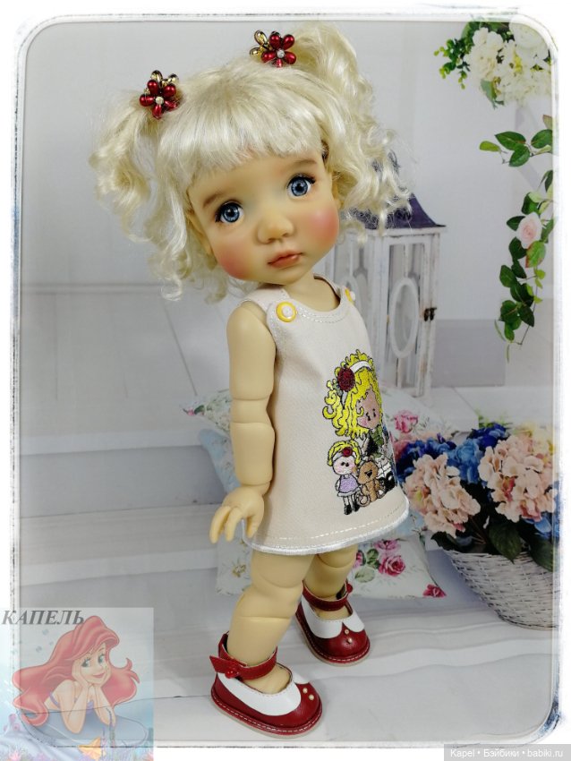 Продолжаем... Одеваем новых куколок Meadow Dolls