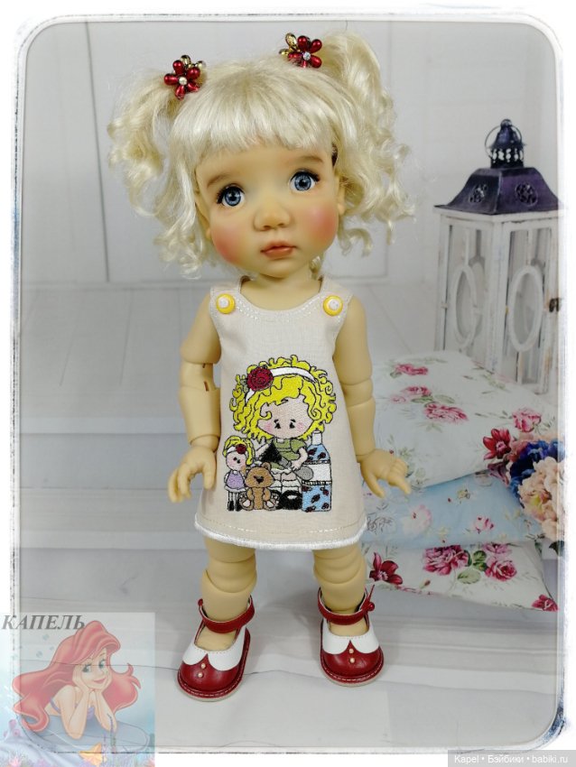 Продолжаем... Одеваем новых куколок Meadow Dolls