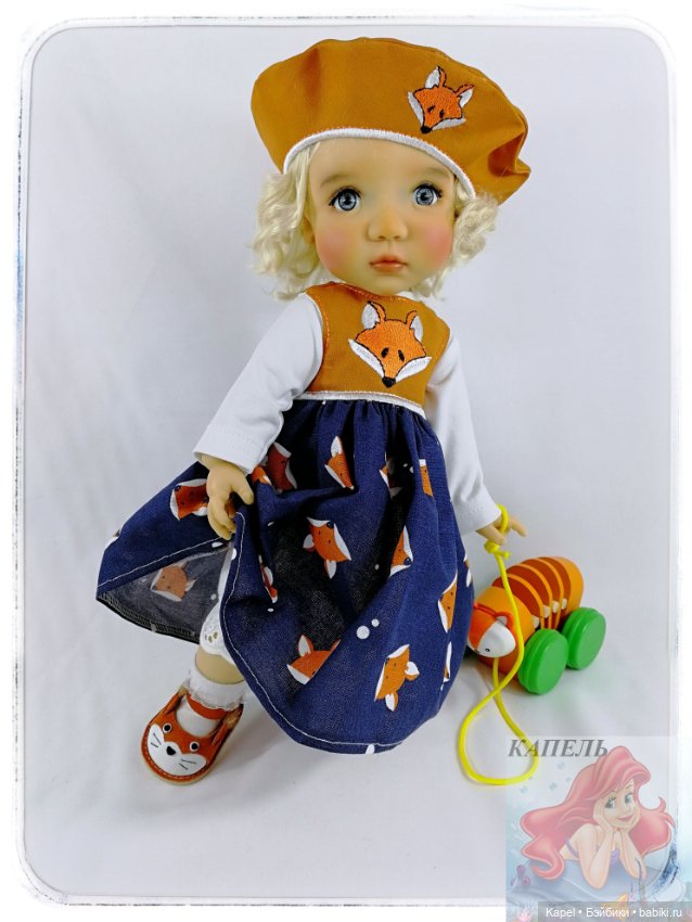 Продолжаем... Одеваем новых куколок Meadow Dolls