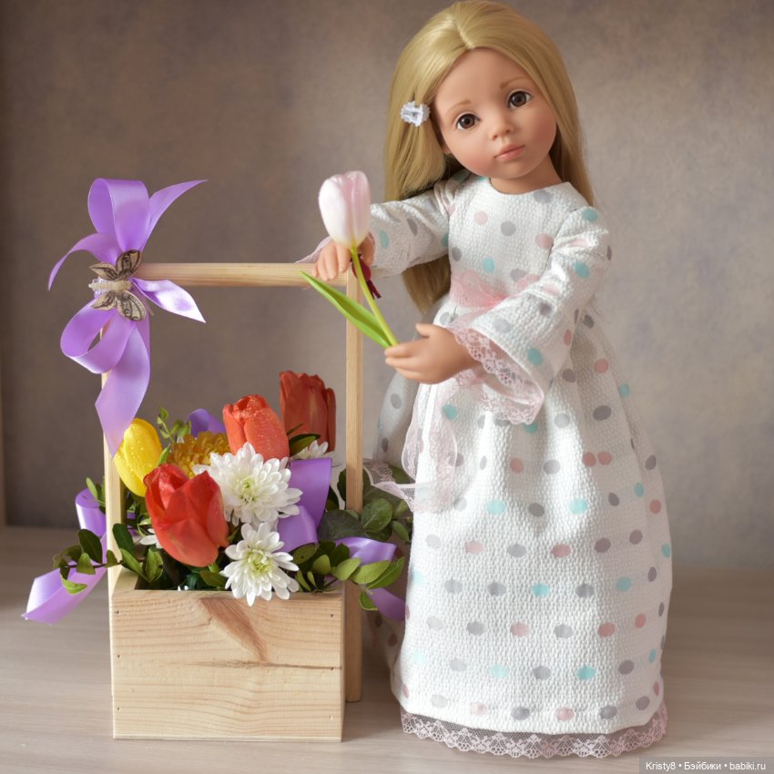 Первые нотки весны — Одежда и обувь для кукол своими руками: фото (фото 2)