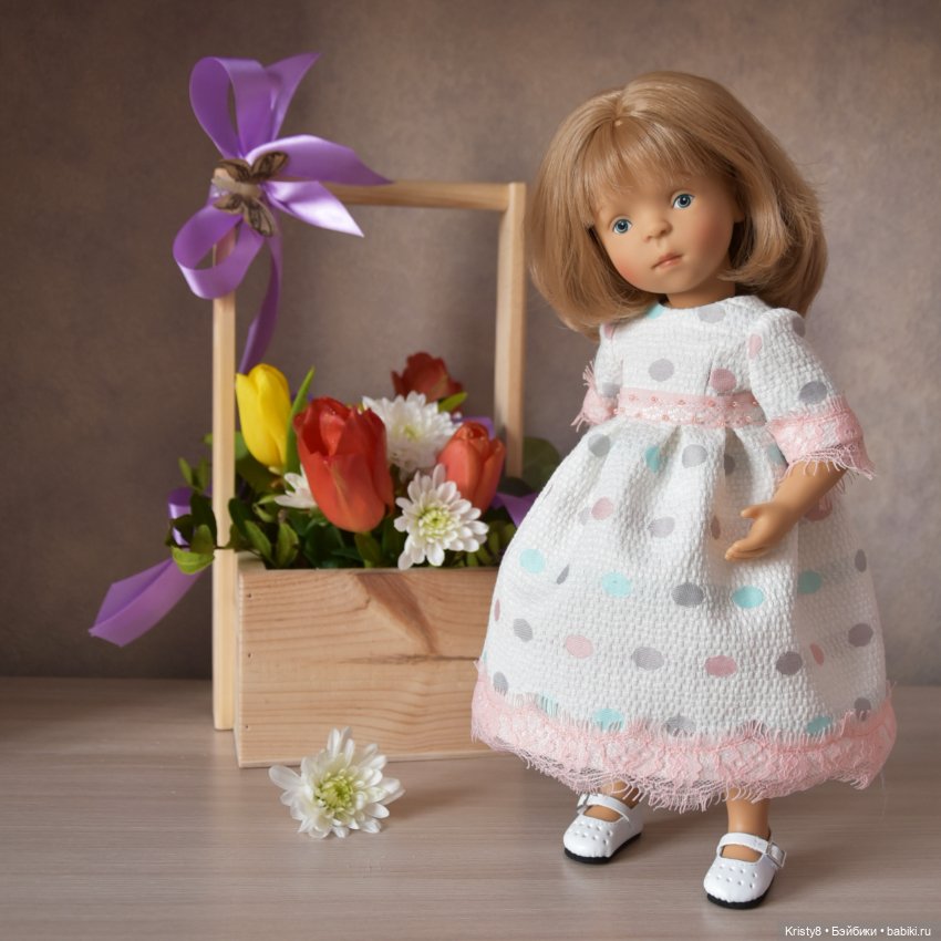 Первые нотки весны — Одежда и обувь для кукол своими руками: фото