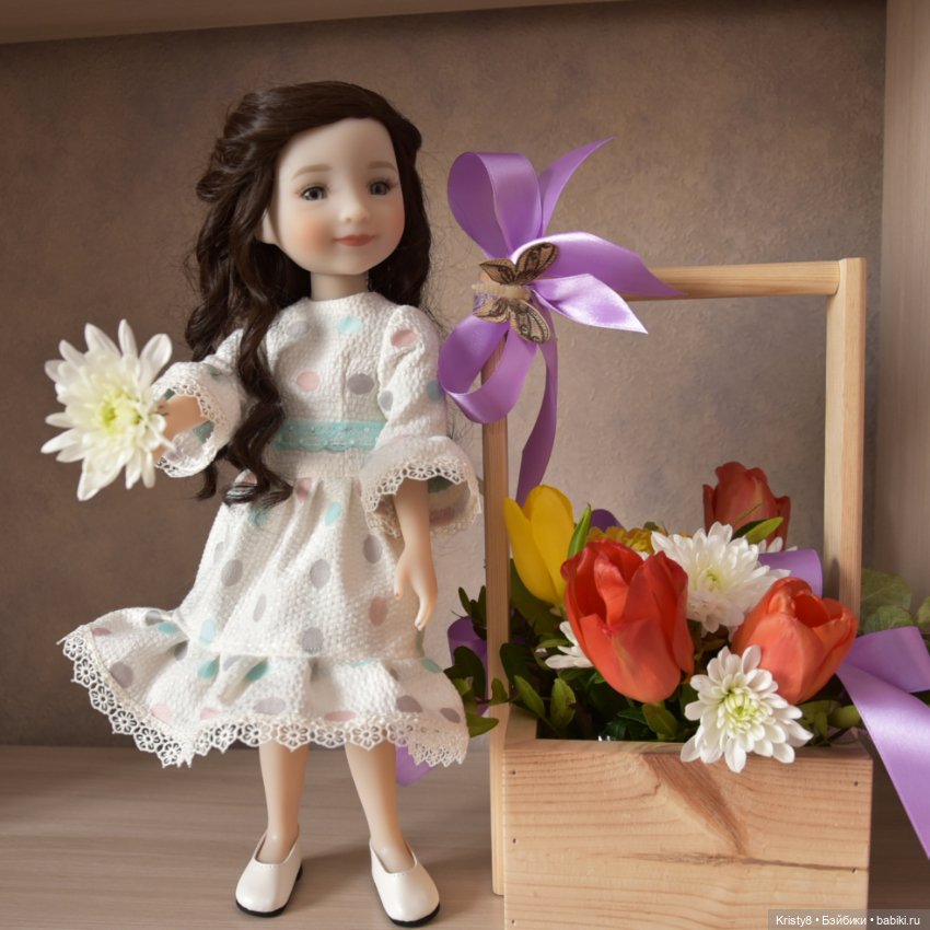 Первые нотки весны — Одежда и обувь для кукол своими руками: фото