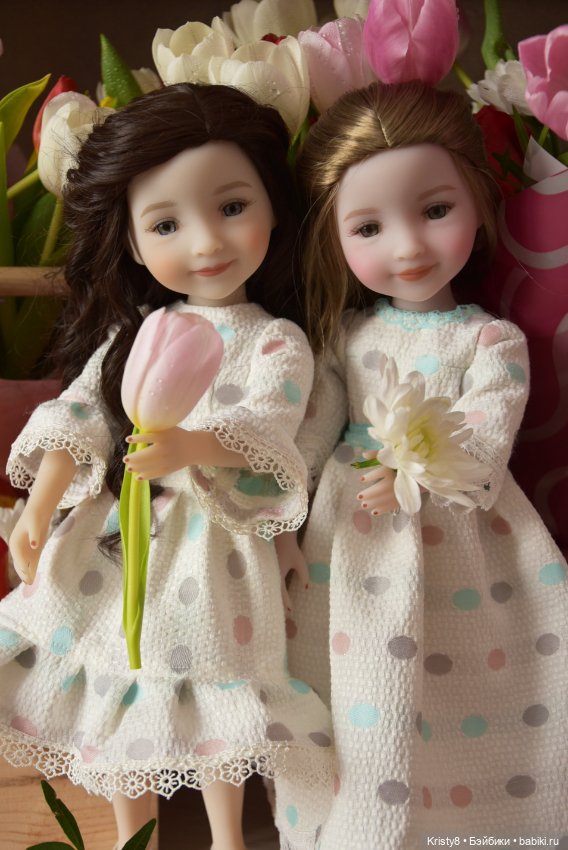 Первые нотки весны — Одежда и обувь для кукол своими руками: фото