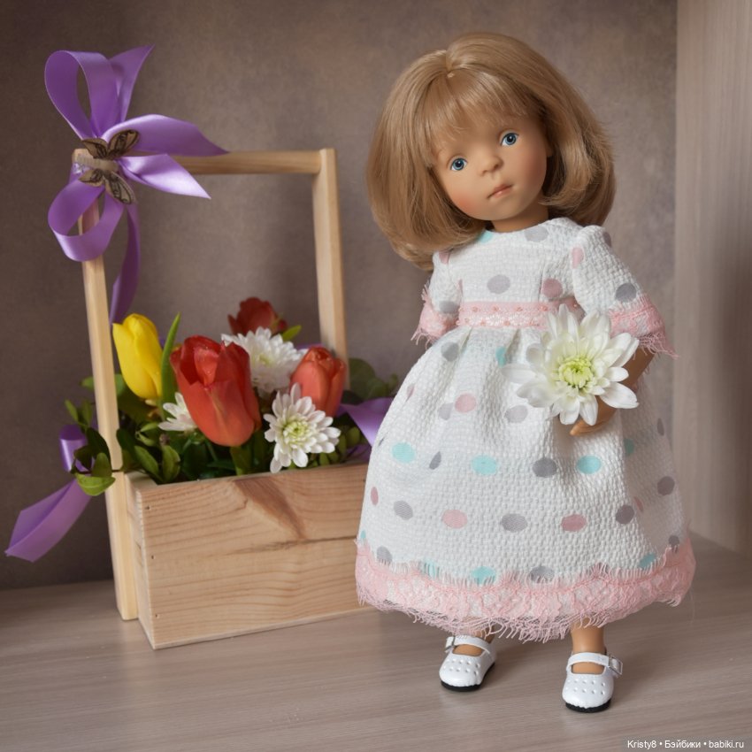 Первые нотки весны — Одежда и обувь для кукол своими руками: фото