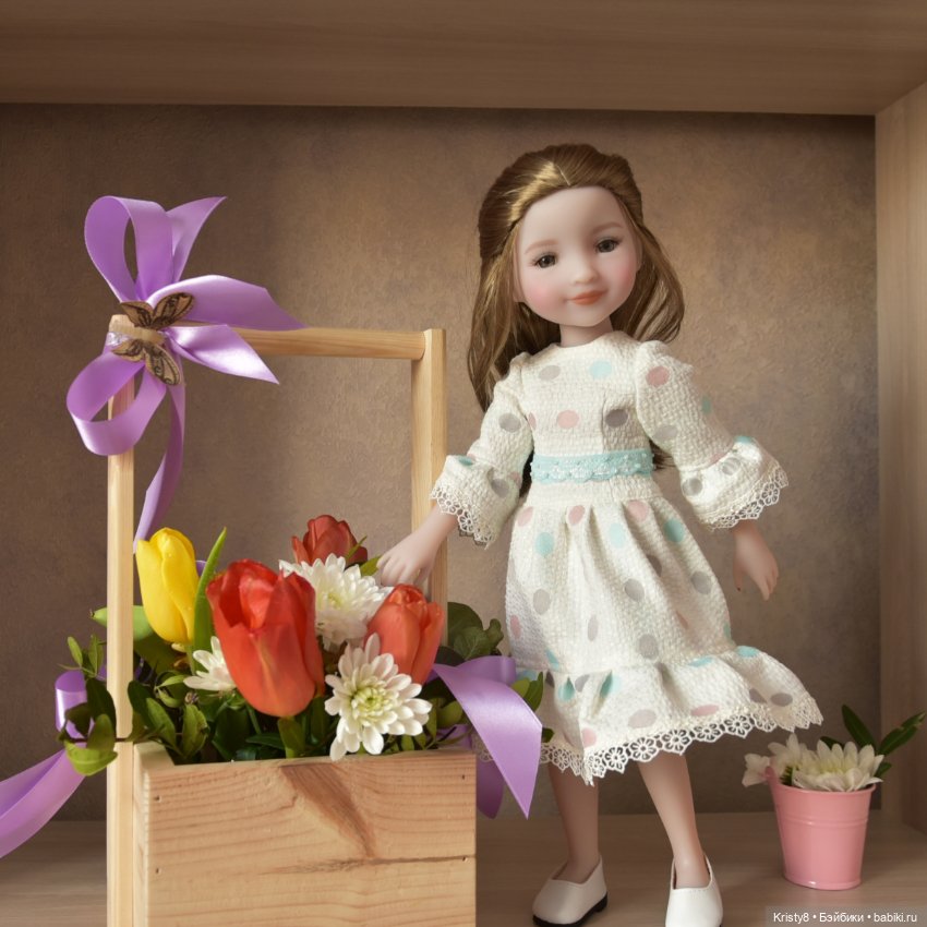 Первые нотки весны — Одежда и обувь для кукол своими руками: фото