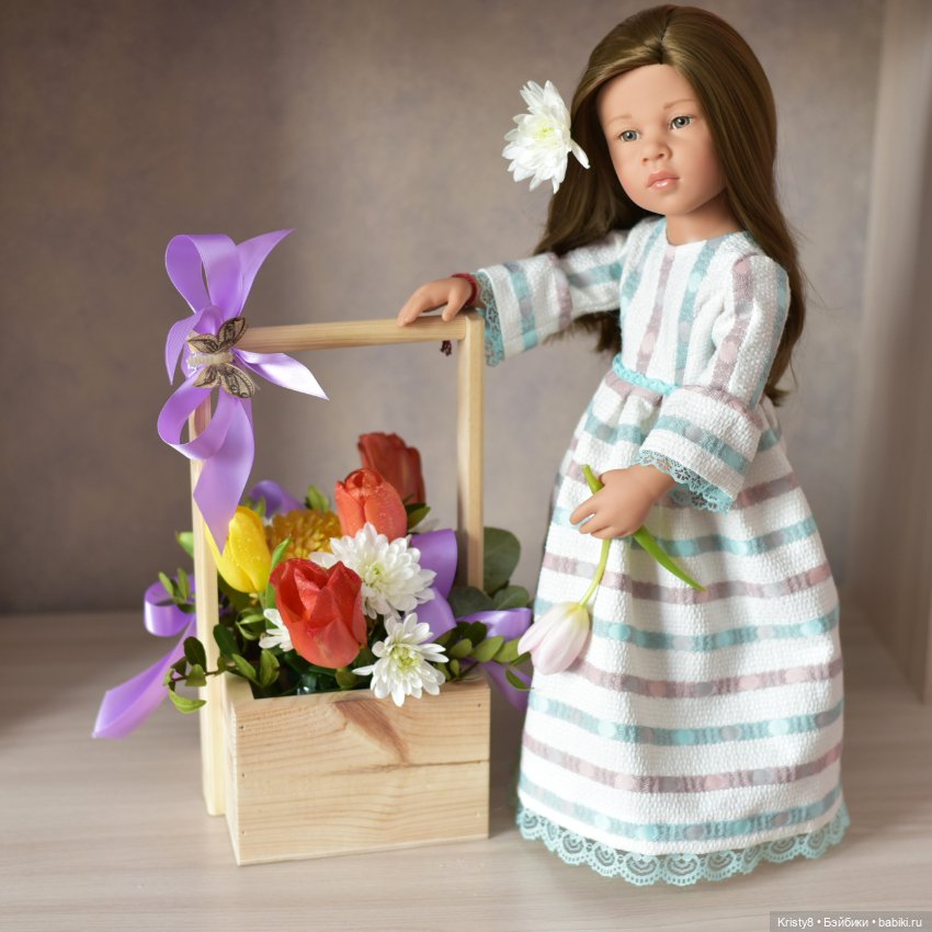 Первые нотки весны — Одежда и обувь для кукол своими руками: фото (фото 4)
