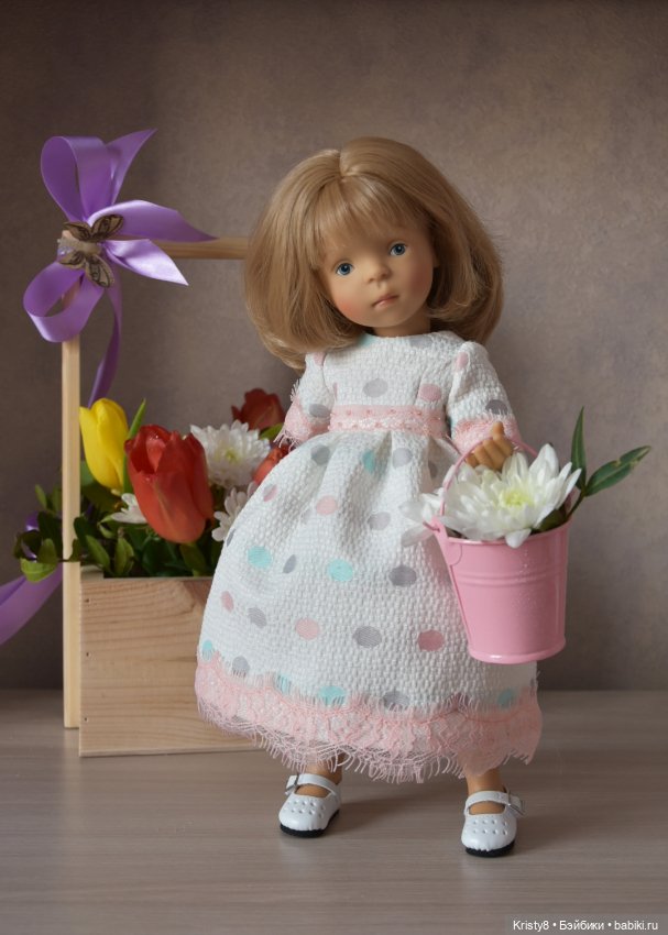Первые нотки весны — Одежда и обувь для кукол своими руками: фото (фото 10)